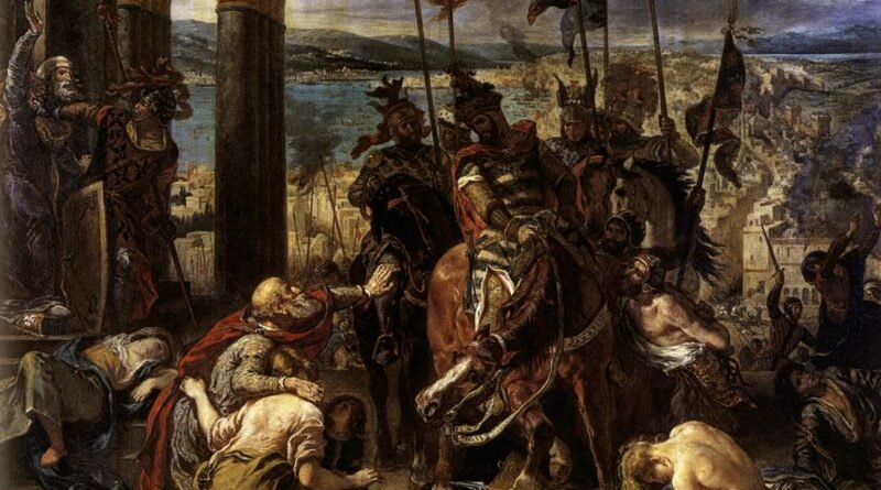 The Crusades explained: the Crusaders entering Constantinople in 1204, painted by Delacroix